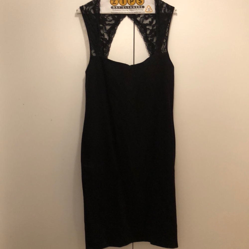 VS sexy black dress w/ sweetheart front